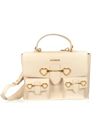 Moschino Damen Borsa Pu Avorio Umhngetasche