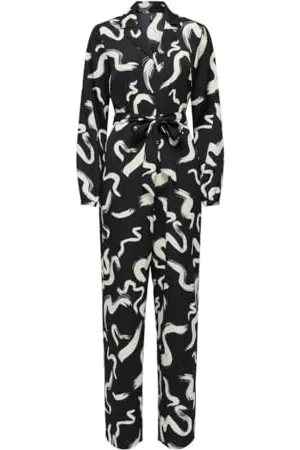 ONLY ONLNOVA LIFE VIS L/S ZIRA JUMPSUIT AOP
