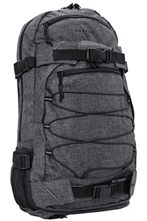 Forvert Melange Louis Backpack, Farbe: black mel., Größe: OS
