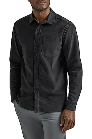 Lee Herren Extreme Motion All Purpose Long Sve Worker Shirt Hemd mit Button-Down-Kragen, , XL