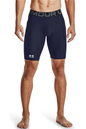 Under Armour Herren UA HG Armour Lng Shorts, leichte kurze Sporthose, atmungsaktive Kompressions-Herrenshorts mit Strength Pocket-Eingrifftasche