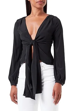 Pinko Damen Neutrino Blusa Crepe De Chine Bluse, , 30