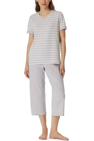 Schiesser Damen Casual Essentials Pyjamaset, , 42 EU
