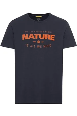 Camel Active Herren T-Shirt mit Print aus nachhaltigem Organic Cotton Menswear-XXL