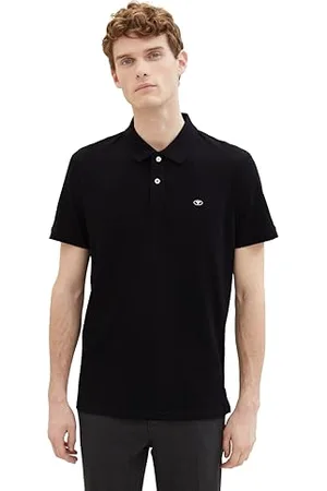 TOM TAILOR Herren Basic Piqué Poloshirt, , L