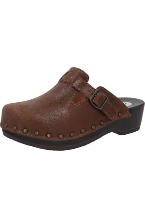 Berkemann Unisex Riemen-Toeffler Holzschuh, , 43 1/3 EU