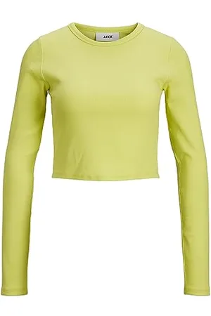 JJXX JACK & JONES Damen JXFELINE STR LS Rib Tee JRS NOOS Top, , S