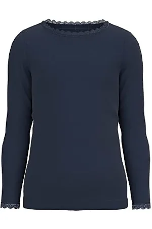 NAME IT Mädchen NKFLITTE LS XSL TOP NOOS Langarmshirt, , 146-152