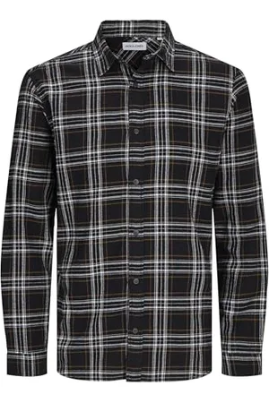 JACK & JONES Herren Jjjoshua Fall Flannel Shirt Ls Freizeithemd, , S