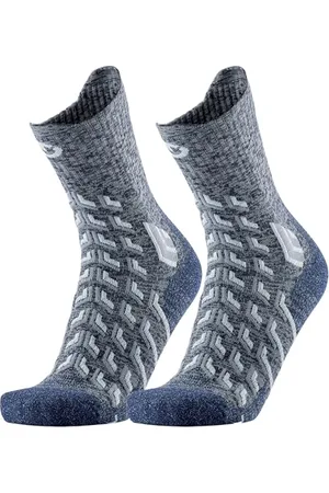 Therm-ic Unisex Trekking Cool Crew Socken, White, 44