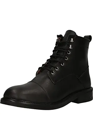 Guess Herren ARCO LACE UP Sneaker, Black, 42 EU