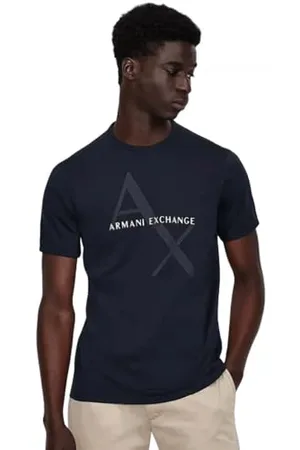 Armani Exchange Herren 8nzt76 T-Shirt, Blau, M