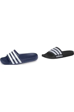 adidas Unisex Adilette Aqua Schlappen, Dark Blue/Ftwr White/Dark Blue, 42 EU Unisex Adilette Shower Slipper, Schwarz, 42 EU