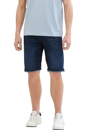 TOM TAILOR Herren Slim Jeans Bermuda Shorts, , 40