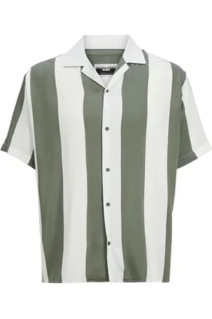 JACK & JONES Herren Jcojeff AOP Resort Shirt Ss Relax Kurzarmhemd 12252536, ,S