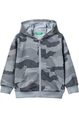 Benetton Jungen Giacca C/CAPP M/L 3HHXG5026 Hooded Sweatshirt,