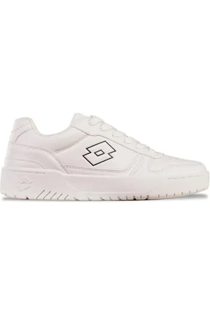 Lotto GROOVN OC Unisex Sneaker, White/Black, 38 EU