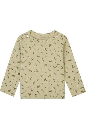 Noppies Unisex Baby Tee Guia Long Sleeve Allover Print T-Shirt, , 62 EU