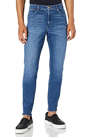 Wrangler Fit Skinny Jeans, Himmelblau, 28W / 34L Herren