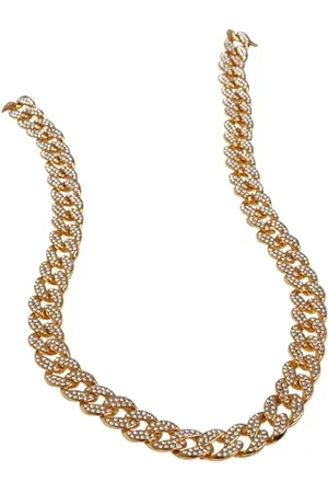 Urban classics Unisex Heavy Necklace With Stones Kragenknopf, , (Herstellergröße: One Size)