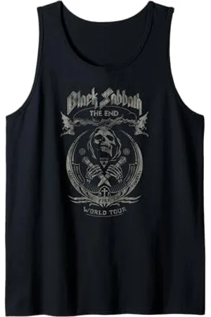 Black Sabbath Ikonische The End World Tour Grafik Tank Top