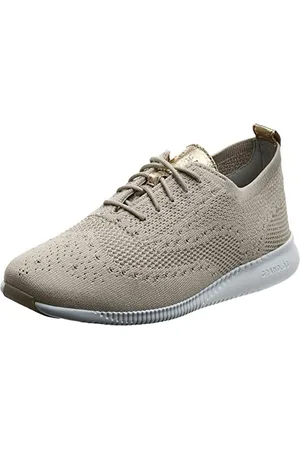 Cole Haan Damen 2.Zerogrand Stitchlite Oxfords, Beige (Rye Knit/Optc White Rye Knit/Optc White), 39 EU