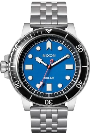 Nixon Unisex Analog Japanisches Quarzwerk Uhr mit Edelstahl Armband A1402-5236-00