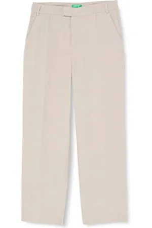 Benetton Damen 48tfdf02b Hose, Grau 1p0, 38