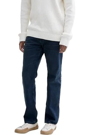 TOM TAILOR Herren Marvin Straight Jeans mit Thermolite®-Funktion, , 34/32
