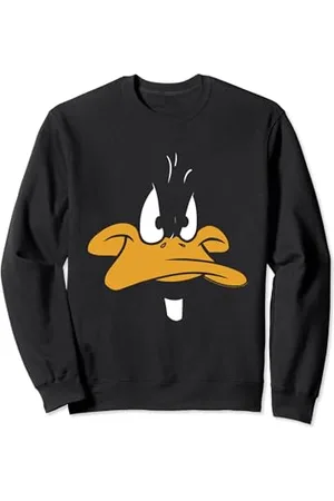 LOONEY TUNES Daffy Duck Big Face Sweatshirt