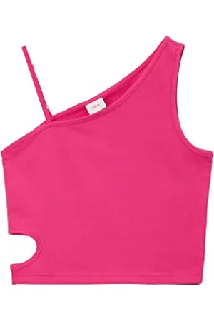 QS by s.Oliver Junior Girls 2130475 Top mit Cut Out, , XL