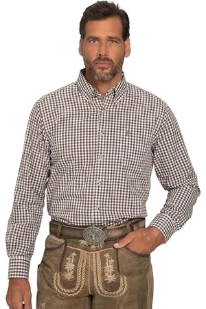 JP 1880 Herren Karohemd Hemden, , 7XL Große Größen EU