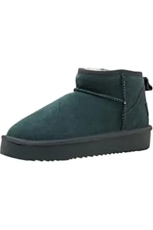 ESPRIT Kuschelige Damen Stiefelette, 305/EMERALD Green, 40 EU