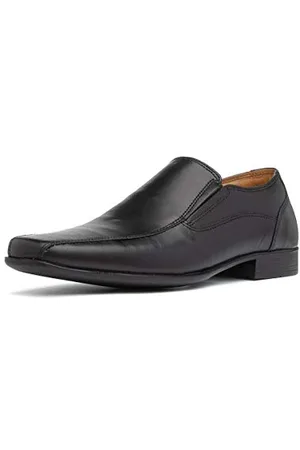 Thomas Crick Red Tape Herren Moray Loafer, Black, 43 EU