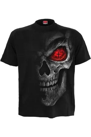 Spiral Death Stare Männer T-Shirt XL 100% Baumwolle Basics, Horror, Rockwear, Totenköpfe
