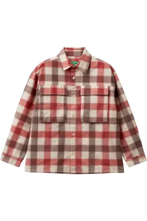 Benetton Jungen 5vc6cq02l Hemd, , S