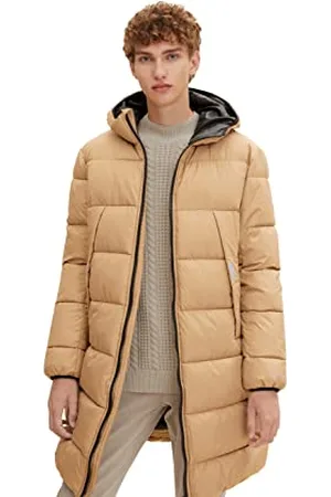TOM TAILOR Herren Puffer Parka mit Kapuze 1032430, , M