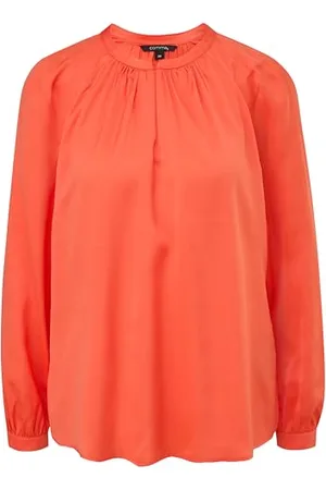 Comma, Satinbluse Langarm