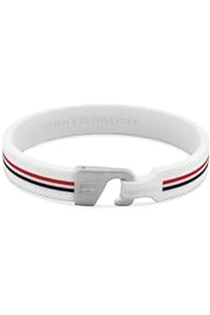 Tommy Hilfiger Jewelry Silikonarmband für Herren - Erhältlich aus Weiss oder Blau