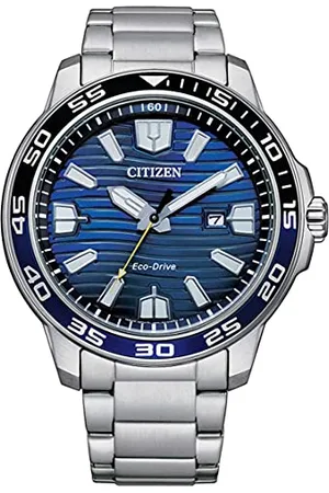 Citizen Herren Analog Quarz Uhr mit Edelstahl Armband AW1525-81L