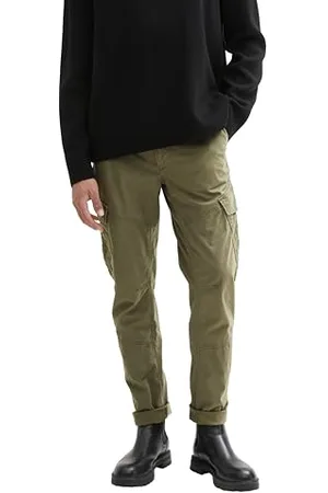 TOM TAILOR Herren 1042559 Slim Fit Jersey Chino Hose, 10415-Dusty Olive Green, XL