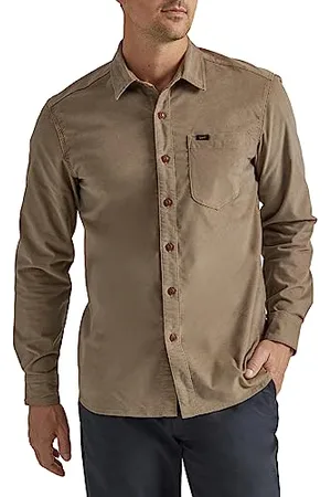 Lee Herren Extreme Motion All Purpose Long Sve Worker Shirt Hemd mit Button-Down-Kragen, , Mittel