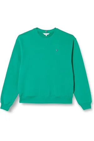 Tommy Hilfiger Damen Sweatshirt Reg Flag On Chest Swtshrt ohne Kapuze, , L