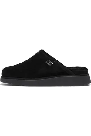 FitFlop Gen-ff Herren-Hausschuhe aus Veloursleder, gefüttert Schuh, , 41 EU