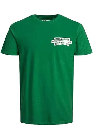 JACK & JONES Herren Jcospirit Logo Tee Ss Crew Neck Pls T-Shirt, , 5XL