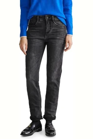Street one Damen A377123 Jeanshose High Waist, , 26W / 30L