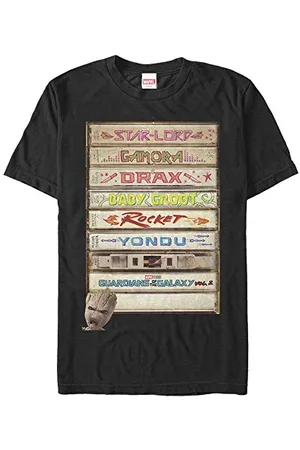 Marvel Unisex Gotg 2 We Is Groots Organic Short Sleeve T-shirt, , XXL