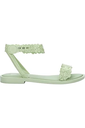 Melissa Damen Wave Blossom + Flache Sandale, , 39 EU