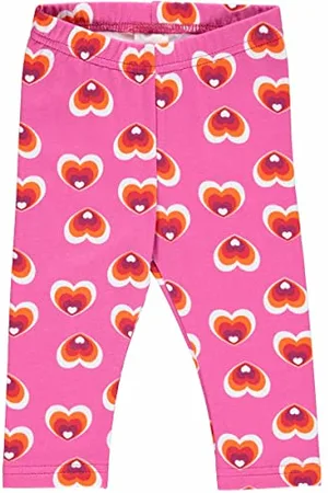 Green Cotton Heart Leggings Baby
