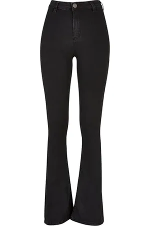 Urban classics Damen TB5451-Ladies Super Stretch Bootcut Denim Pants Hose, , 33
